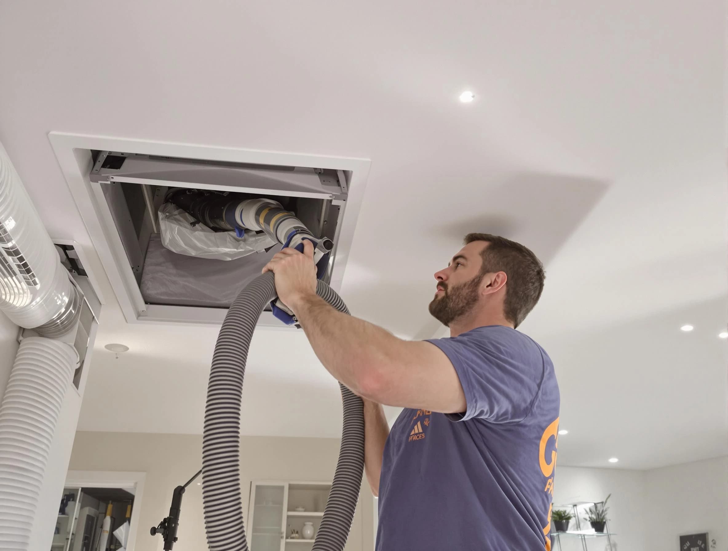 Precision indoor duct cleaning by Brandermill Air Duct Cleaning in Brandermill