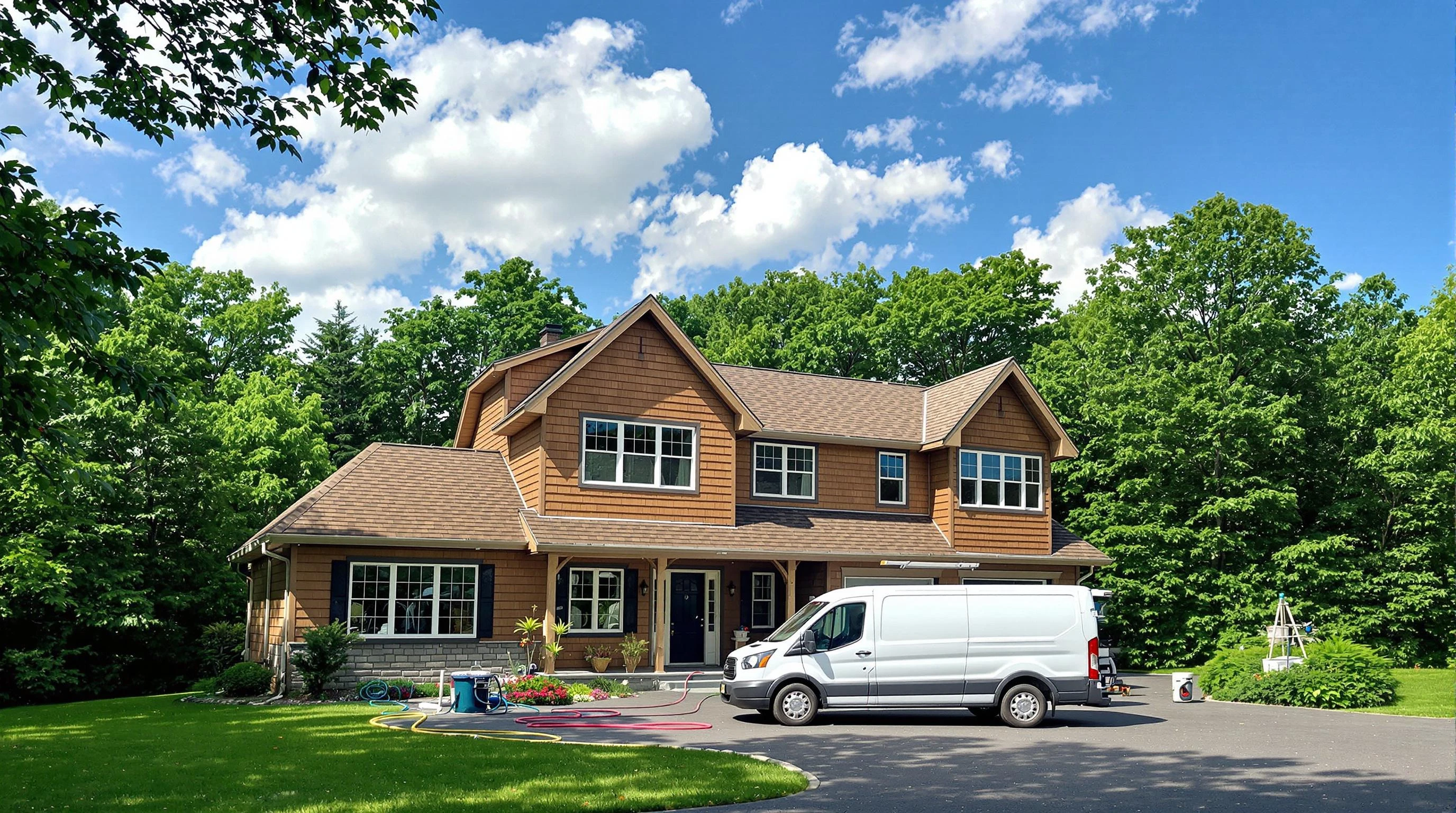 Brandermill Air Duct Cleaning air duct cleaning crew working in Chester, VA