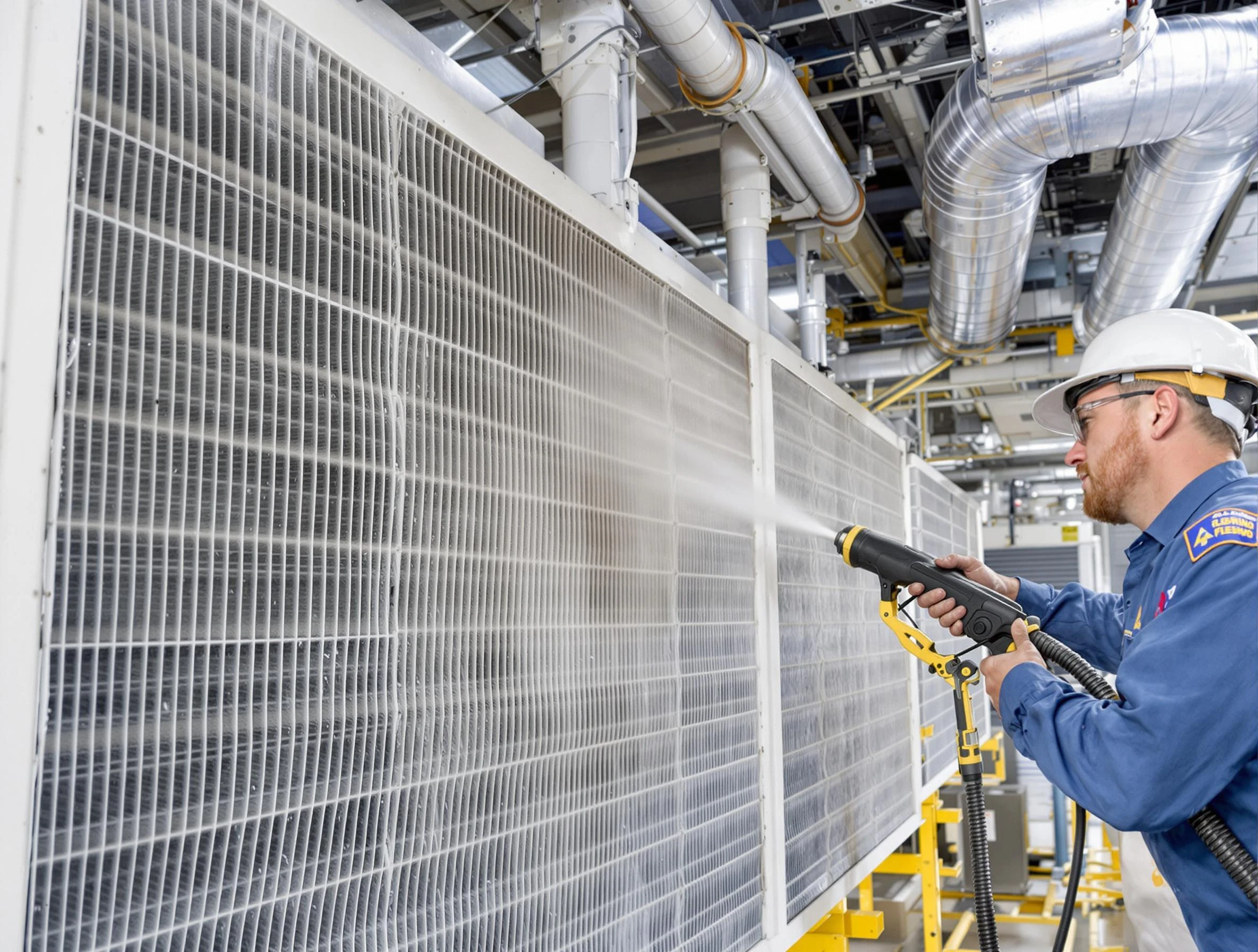 Professional commercial coil cleaning by Brandermill Air Duct Cleaning in Brandermill